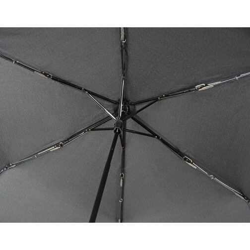 Doppler Regenschirm Hit Mini Flach , doppler, schwarz, Polyester, 23,00cm (Länge), Bild 9