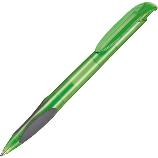Kugelschreiber Atmos Frozen , Ritter-Pen, gras grün TR., ABS-PP-Kunststoff, 14,50cm (Länge), Bild 2