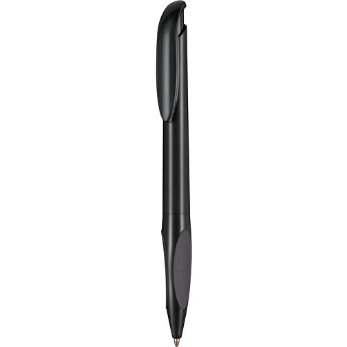 Kugelschreiber ATMOS , Ritter-Pen, schwarz, ABS-PP-Kunststoff, 14,50cm (Länge), Bild 1