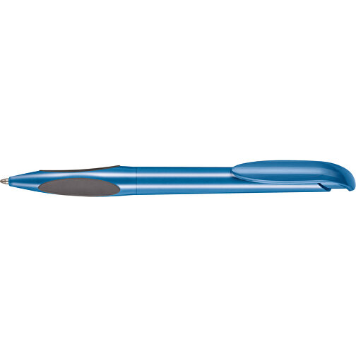 Kugelschreiber ATMOS , Ritter-Pen, taubenblau, ABS-PP-Kunststoff, 14,50cm (Länge), Bild 3