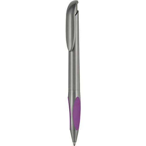 Kugelschreiber ATMOS , Ritter-Pen, sienna/fuchsia, ABS-PP-Kunststoff, 14,50cm (Länge), Bild 1