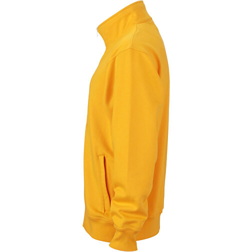 Workwear Sweat Jacket , James Nicholson, gold-gelb, XS, , Bild 2