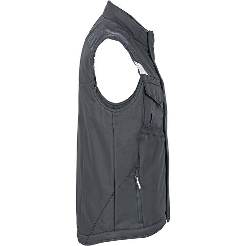 Craftsmen Softshell Vest , James Nicholson, schwarz / schwarz, M, , Bild 3