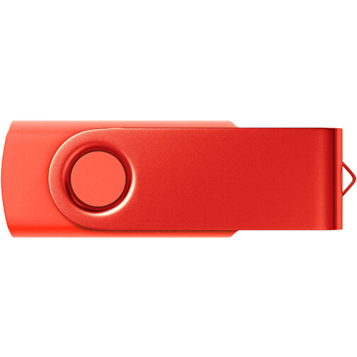 USB-Stick Swing Color 32GB , Promo Effects MB , rot MB , 32 GB , Kunststoff/ Aluminium MB , 3 - 10 MB/s MB , 5,70cm x 1,00cm x 1,90cm (Länge x Höhe x Breite), Bild 2