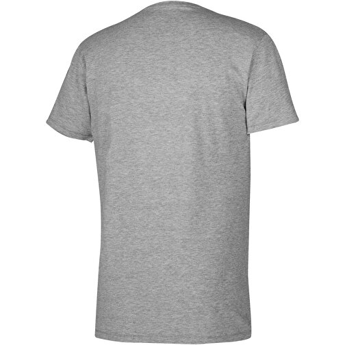 Kawartha T-Shirt Für Herren Mit V-Ausschnitt , Green Concept, grau meliert, Single jersey Strick 85% Bio Baumwolle, 10% Viskose, 5% Elastan, 200 g/m2, XXXL, , Bild 3