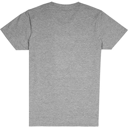 Kawartha T-Shirt Für Herren Mit V-Ausschnitt , Green Concept, grau meliert, Single jersey Strick 85% Bio Baumwolle, 10% Viskose, 5% Elastan, 200 g/m2, S, , Bild 2