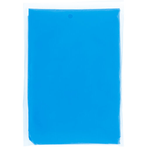 Ziva Einweg Regenponcho Mit Hülle , royalblau, PE Kunststoff, 15,80cm x 1,00cm x 10,70cm (Länge x Höhe x Breite), Bild 6