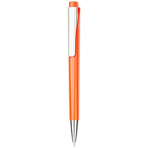 Kugelschreiber Liverpool Bunt , Promo Effects, orange, Kunststoff, 14,10cm x 1,00cm x 1,20cm (Länge x Höhe x Breite), Bild 2