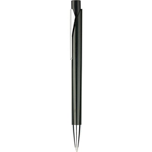 Kugelschreiber Liverpool Bunt , Promo Effects, schwarz, Kunststoff, 14,10cm x 1,00cm x 1,20cm (Länge x Höhe x Breite), Bild 1