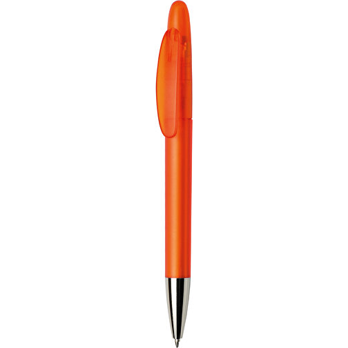 Hudson Kugelschreiber - Biologisch Abbaubar , Green&Good, orange, recycelter Kunststoff, 14,00cm x 1,10cm x 1,10cm (Länge x Höhe x Breite), Bild 1