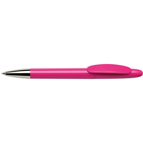 Hudson Kugelschreiber - Recycelt , Green&Good, pink, biologisch abbaubares Plastik, 14,00cm x 1,10cm x 1,10cm (Länge x Höhe x Breite), Bild 3