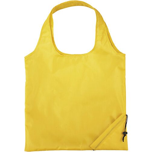Bungalow Faltbare Polyester Tragetasche 7L , gelb, 210D Polyester, 38,00cm x 40,60cm (Länge x Höhe), Bild 5