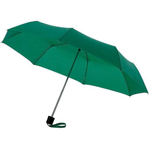 Ida 21,5' Kompaktregenschirm , grün, Polyester, 24,00cm (Höhe), Bild 1