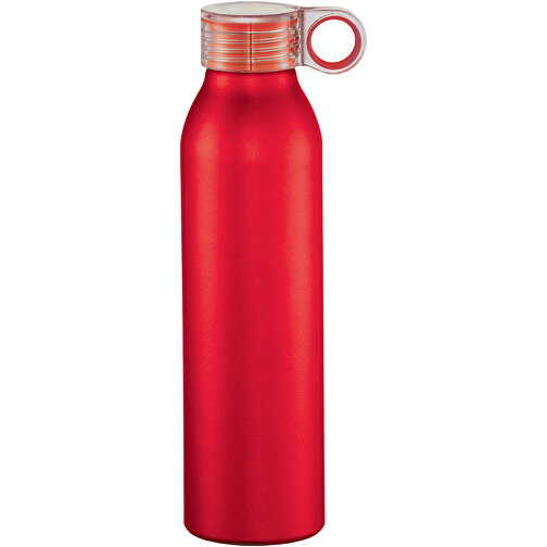 Grom 650 Ml Aluminium Sportflasche , rot, Aluminium, 25,00cm (Höhe), Bild 5