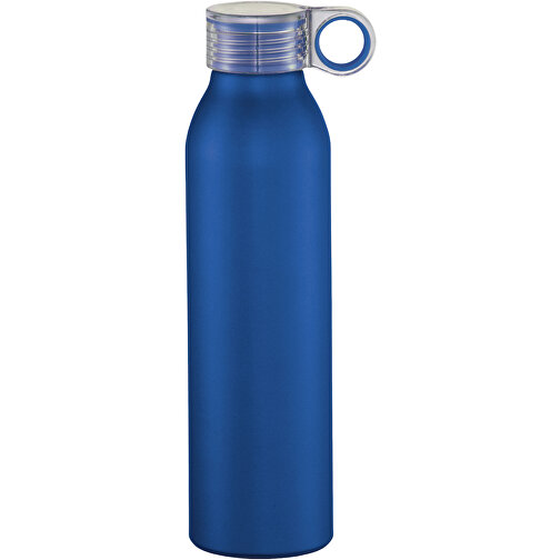 Grom 650 Ml Aluminium Sportflasche , royalblau, Aluminium, 25,00cm (Höhe), Bild 1