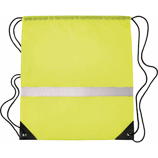Stripe , neon gelb, Polyester, 36,00cm x 40,00cm (Länge x Breite), Bild 2