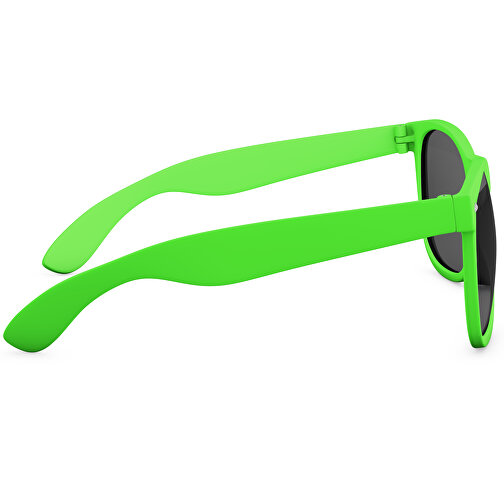 SunShine Soft-Touch - UV 400 , Promo Effects, grün Soft-Touch, Rahmen aus Polycarbonat und Glass aus AC, 14,50cm x 4,80cm x 15,00cm (Länge x Höhe x Breite), Bild 4