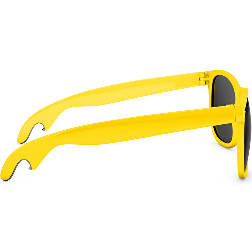 SunShine Cheers Glänzend - UV 400 , Promo Effects, gelb glänzend, Rahmen aus Polycarbonat und Glass aus AC, 14,50cm x 4,80cm x 15,00cm (Länge x Höhe x Breite), Bild 4