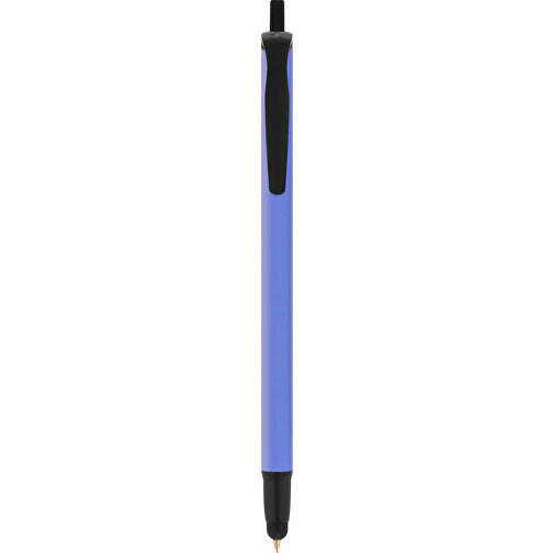 BIC® Clic Stic Stylus Kugelschreiber , BiC, blau/schwarz, Kunststoff, 14,00cm x 1,20cm (Länge x Breite), Bild 1