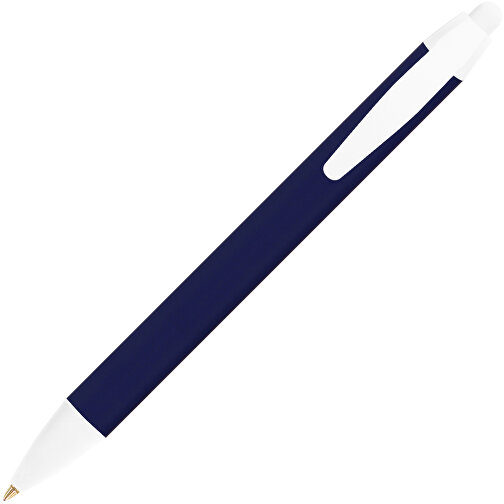 BIC® Wide Body™ Kugelschreiber , BiC, marineblau/weiss, Kunststoff, 14,20cm x 1,50cm (Länge x Breite), Bild 2