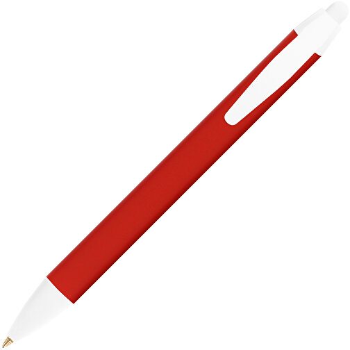 BIC® Wide Body™ Kugelschreiber , BiC, rot/weiß, Kunststoff, 14,20cm x 1,50cm (Länge x Breite), Bild 2