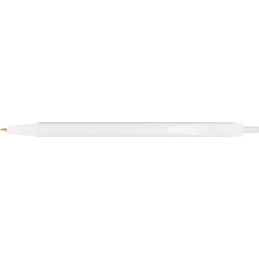 BIC® Clic Stic Digital Kugelschreiber , BiC, weiß/gefr. transparent, Kunststoff, 14,00cm x 1,20cm (Länge x Breite), Bild 3
