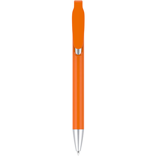 Kugelschreiber – Fanny , Promo Effects, orange, Kunststoff, 14,00cm x 1,10cm (Länge x Breite), Bild 4