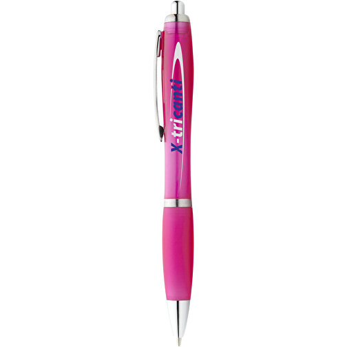 Nash Kugelschreiber Mit Farbigem Schaft Und Griff , rosa, ABS Kunststoff, 14,00cm (Länge), Bild 5