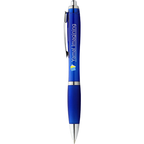 Nash Kugelschreiber Mit Farbigem Schaft Und Griff , royalblau, ABS Kunststoff, 14,00cm (Länge), Bild 5