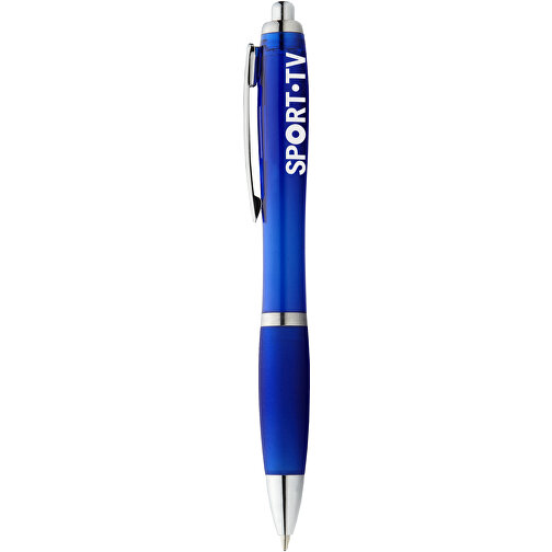Nash Kugelschreiber Mit Farbigem Schaft Und Griff , royalblau, ABS Kunststoff, 14,00cm (Länge), Bild 6