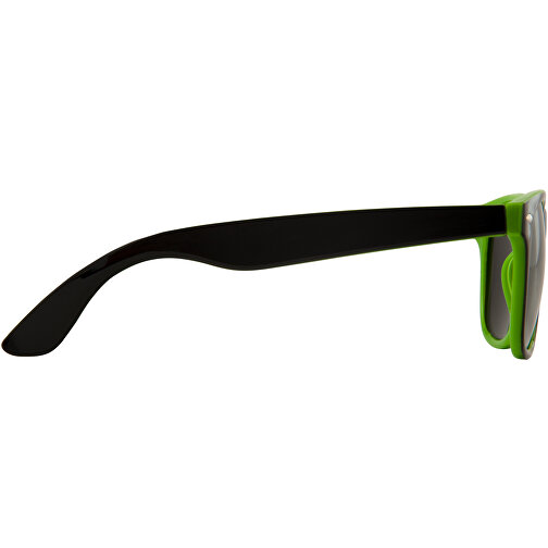 Sun Ray Sonnenbrille Mit Zweifarbigen Tönen , limone / schwarz, PC Kunststoff, 14,50cm x 5,00cm x 15,50cm (Länge x Höhe x Breite), Bild 6