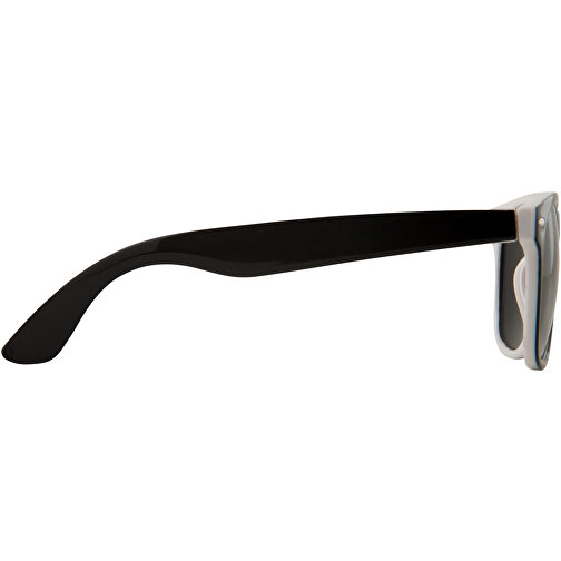 Sun Ray Sonnenbrille - Colour Pop , weiß / schwarz, PC Kunststoff, 14,50cm x 5,80cm x 15,00cm (Länge x Höhe x Breite), Bild 6
