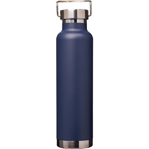 Thor 650 Ml Kupfer-Vakuum Isoliersportflasche , navy, Edelstahl, 27,20cm (Höhe), Bild 1