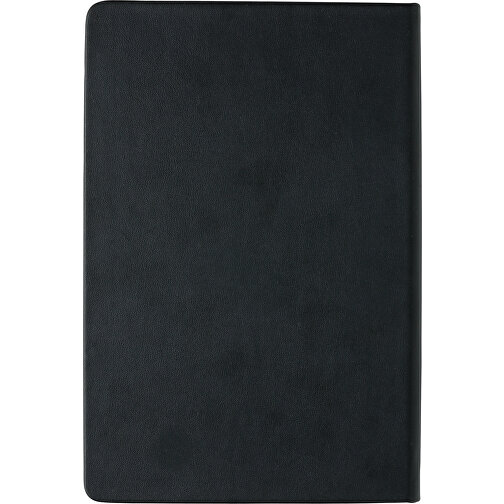 A5 Deluxe Notizbuch Mit Fächern, Schwarz , schwarz, PU, 21,50cm x 1,50cm (Länge x Höhe), Bild 5