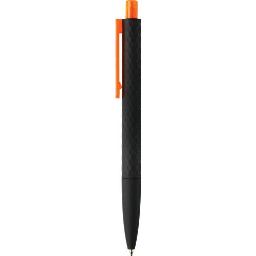 X3-Black Mit Smooth-Touch, Orange , orange, ABS, 14,00cm (Höhe), Bild 3
