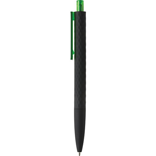 X3-Black Mit Smooth-Touch, Grün , grün, ABS, 14,00cm (Höhe), Bild 3