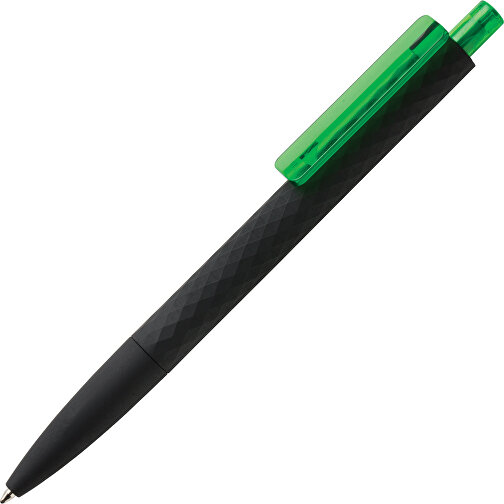 X3-Black Mit Smooth-Touch, Grün , grün, ABS, 14,00cm (Höhe), Bild 5
