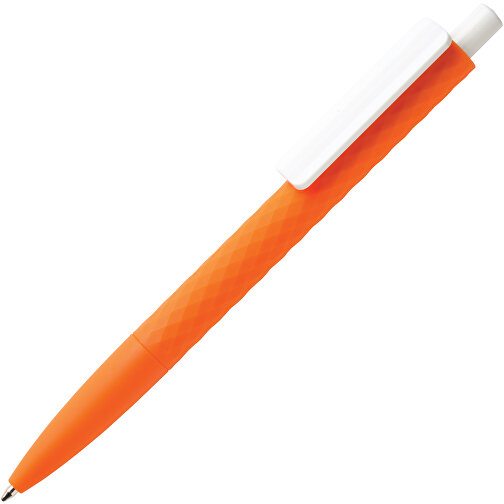 X3-Stift Mit Smooth-Touch, Orange , orange, ABS, 14,00cm (Höhe), Bild 2