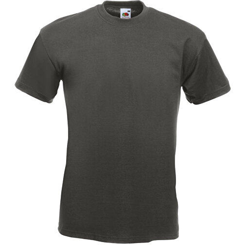 SUPER Premium T-Shirt , Fruit of the Loom, graphit, 100 % Baumwolle, L, , Bild 1