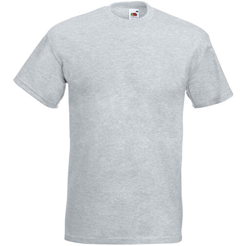 SUPER Premium T-Shirt , Fruit of the Loom, grau meliert, 97 % Baumwolle / 3 % Polyester, 3XL, , Bild 1