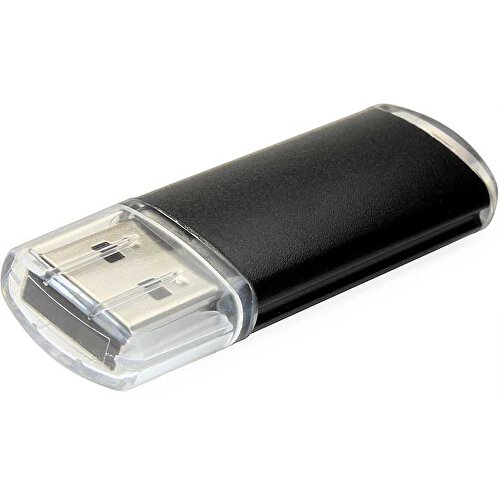 USB-Stick FROSTED Version 3.0 8GB , Promo Effects MB , schwarz MB , 8 GB , Aluminium/Kunststoff MB , 10 - 45 MB/s MB , 6,03cm x 1,80cm (Länge x Breite), Bild 2