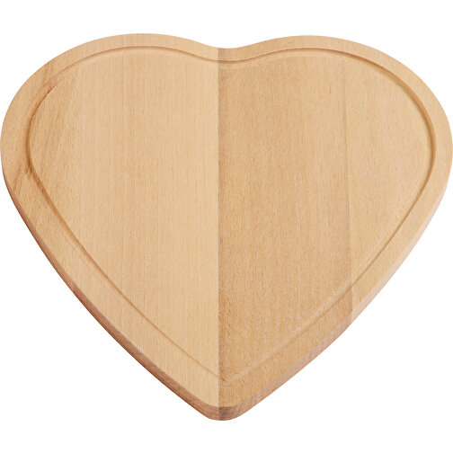 Schneidebrett WOODEN HEART , Holz, Holz, 16,50cm x 0,80cm x 16,00cm (Länge x Höhe x Breite), Bild 1