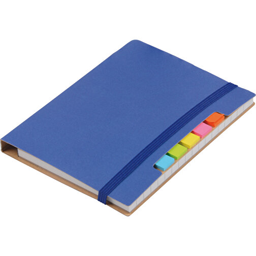 Notizbuch PENZ , blau, Papier, 15,40cm x 1,20cm x 11,20cm (Länge x Höhe x Breite), Bild 1