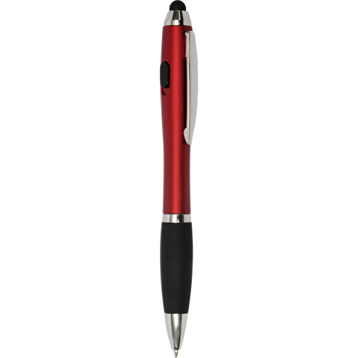 Kugelschreiber SWAY LUX , rot, Kunststoff / Metall, 14,10cm (Länge), Bild 1