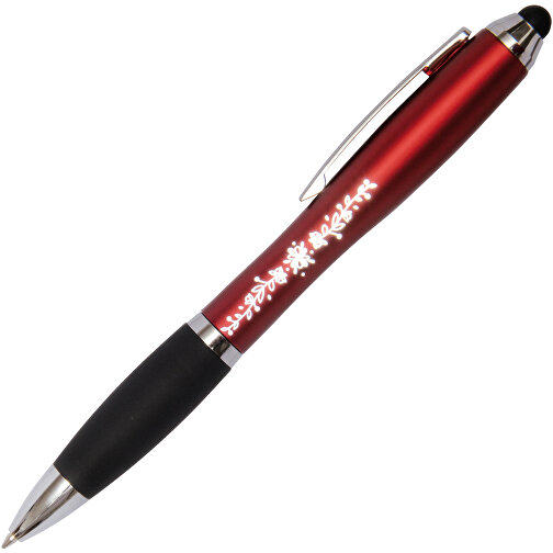 Kugelschreiber SWAY LUX , rot, Kunststoff / Metall, 14,10cm (Länge), Bild 5