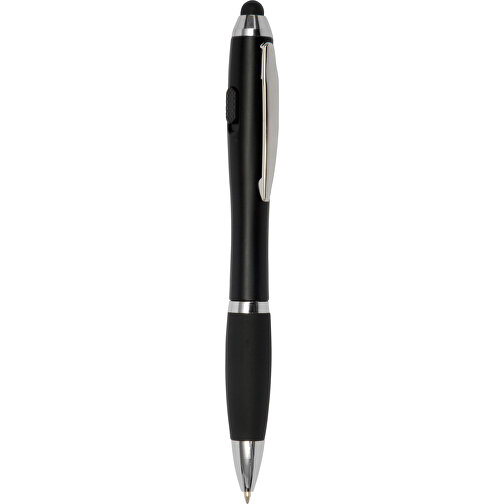 Kugelschreiber SWAY LUX , schwarz, Kunststoff / Metall, 14,10cm (Länge), Bild 1
