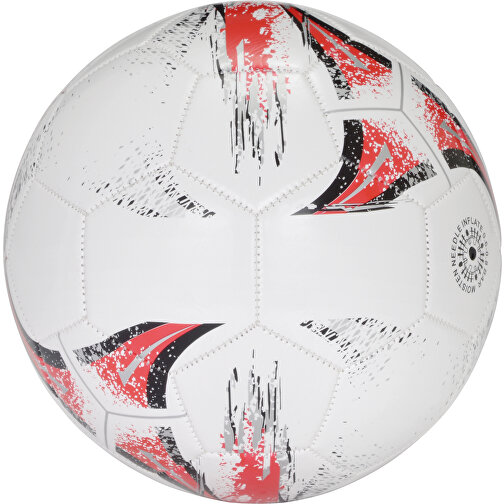 Fussball KICK AROUND , rot, weiss, PVC, 5,00cm (Länge), Bild 1