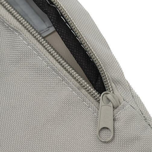 Gürteltasche BELLY , grau, 600D Polyester, 35,50cm x 15,00cm x 5,50cm (Länge x Höhe x Breite), Bild 4