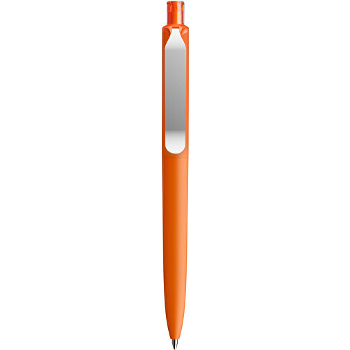 Prodir DS8 PSR Push Kugelschreiber , Prodir, orange/silber, Kunststoff/Metall, 14,10cm x 1,50cm (Länge x Breite), Bild 1