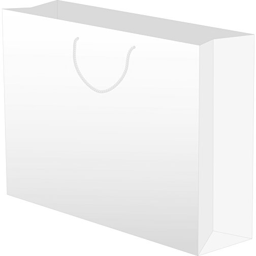 Bolsa de transporte básica blanca 8, 45 x 12 x 32 cm, Imagen 1